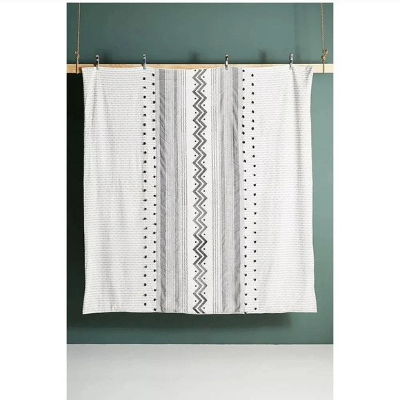 NWT Anthropologie Embellished Pendana Duvet Cover - Picture 3 of 6